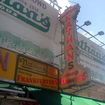 Nathan's Famous - Such a gem!! Nathan's Famous: since 1916!! - Hot Dogs Near Me - Brooklyn, New York Nathan's Famous - Such a gem!! Nathan's Famous: since 1916!! - Hot Dogs Near Me - Brooklyn, New York