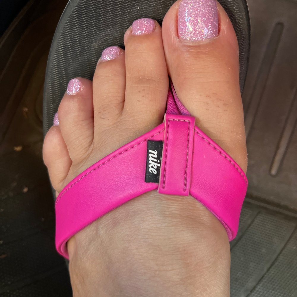 Loved my pedicure, it matched my nails