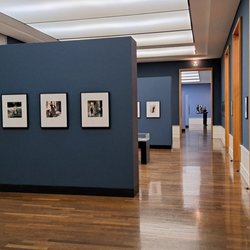 Museum für Fotografie / Helmut Newton Stiftung - Blick in die Newton-Ausstellung