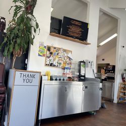 Snowflake Donuts & Kolaches Shop - Coffee station