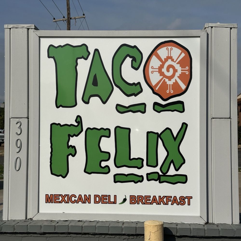 Business sign outside Business sign outside