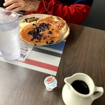 Homestyle Cafe - Blueberry pancakes and real maple syrup! - Diners Near Me - Chicopee, Massachusetts