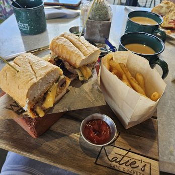 Katie's Cafe & Bakery - Sob sandwich & fries - Bakeries Near Me - Livingston, Texas Katie's Cafe & Bakery - Sob sandwich & fries - Bakeries Near Me - Livingston, Texas