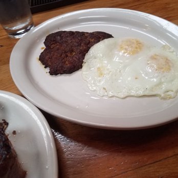 Gravy - 2 over easy eggs and house made sausage. - American Near Me - Portland, Oregon Gravy - 2 over easy eggs and house made sausage. - American Near Me - Portland, Oregon