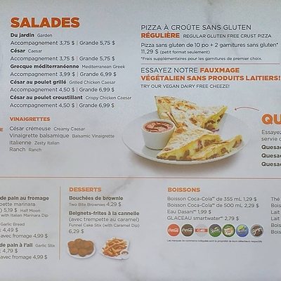 Menu photo 5 Pizza Pizza Laval, QC Menu photo 5 Pizza Pizza Laval, QC