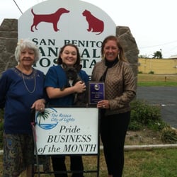 San Benito Animal Hospital - San Benito Animal Hospital won the October Pride Business of the Month in 2012 :)