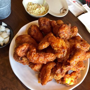 Bonchon Allston - X-large spicy combo - Korean Near Me - Allston, Massachusetts