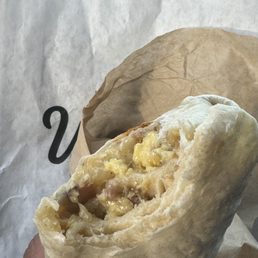 Breakfast burrito