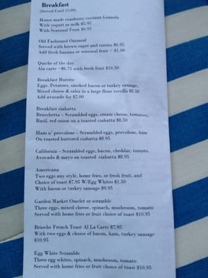 Menu photo 6 The Garden Market Carpinteria, CA Menu photo 6 The Garden Market Carpinteria, CA