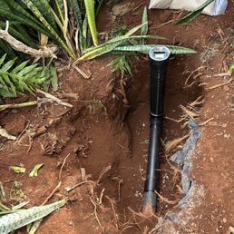 Replaced sewer pipe. Replaced sewer pipe.