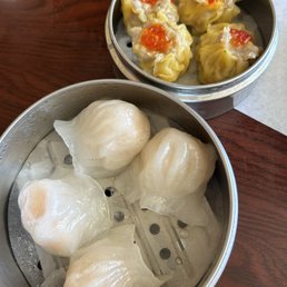 Siu Mai and shrimp dumplings Siu Mai and shrimp dumplings