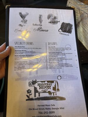Menu photo 4 Harvest Moon Cafe Rome, GA
