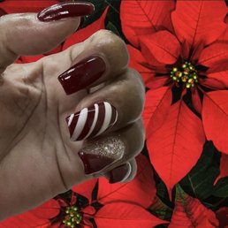 I LOVE my Xmas nails