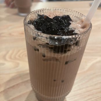Taste & Glory - Cold Cacao (Milo) and Grass Jelly - Breakfast & Brunch Near Me - San Mateo, California Taste & Glory - Cold Cacao (Milo) and Grass Jelly - Breakfast & Brunch Near Me - San Mateo, California
