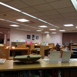Satellite Beach Public Library - Desks to plug in laptops
