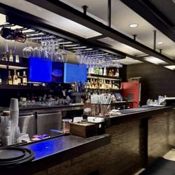 IPIC Westwood - One of the bars in the theater.