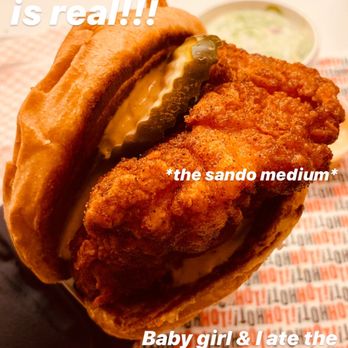 Howlin' Ray's - The Sando, medium - Southern Near Me - Los Angeles, California Howlin' Ray's - The Sando, medium - Southern Near Me - Los Angeles, California