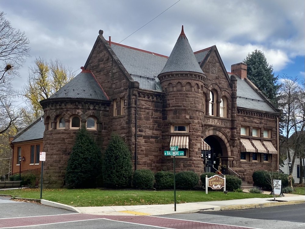 AMELIA S GIVIN FREE LIBRARY Updated May 2024 114 N Baltimore Ave