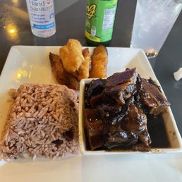 Oxtail Side Rice & Peas Side Fried Plantain Side Festival Oxtail Side Rice & Peas Side Fried Plantain Side Festival