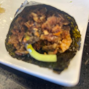O’A Sushi - Not on menu but definitely a menu item. I get my Salmon Skin Extra Crispy - Sushi Bars Near Me - Reno, Nevada