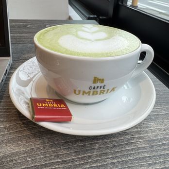 Caffe Umbria - Matcha latte - Coffee & Tea Near Me - Seattle, Washington