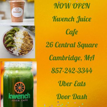 Kwench Juice Cafe - Refreshingly healthy items - Acai Bowls Near Me - Cambridge, Massachusetts Kwench Juice Cafe - Refreshingly healthy items - Acai Bowls Near Me - Cambridge, Massachusetts
