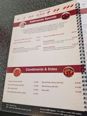 Menu photo 4 Kathmandu Indian Cuisine Butte, MT