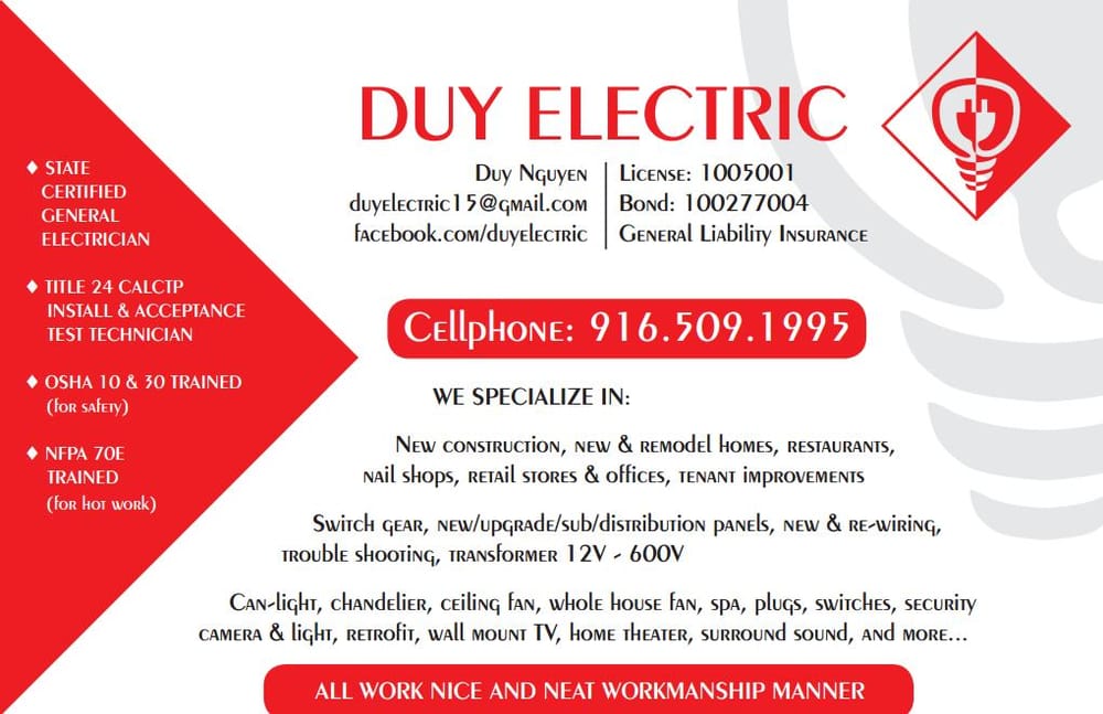 Slide of Duy Electric