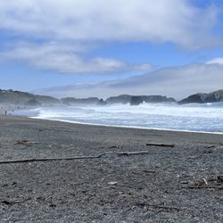 Bandon South Jetty Park - Bandon South Jetty Beach