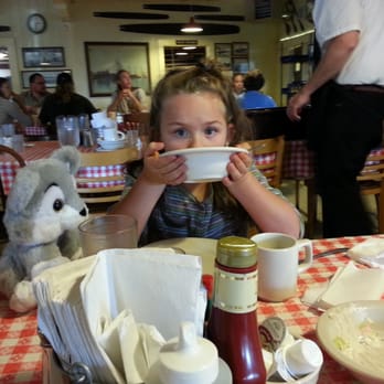 Samoa Cookhouse - Our 6yr old enjoying her soup :-) - American Near Me - Samoa, California