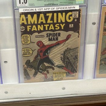 Fantastic Worlds Comics - Spider-Man amazing fantasy 15 first Spider-Man - Comic Books Near Me - Scottsdale, Arizona