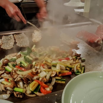 Shogun - Veggies on the table, with shrimp & lobster - Sushi Bars Near Me - San Marcos, California Shogun - Veggies on the table, with shrimp & lobster - Sushi Bars Near Me - San Marcos, California