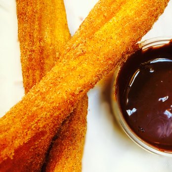 The Sweet Life - Churros with Nestle Toll House melted chocolate sauce. - Chocolatiers & Shops Near Me - Worcester, Massachusetts The Sweet Life - Churros with Nestle Toll House melted chocolate sauce. - Chocolatiers & Shops Near Me - Worcester, Massachusetts