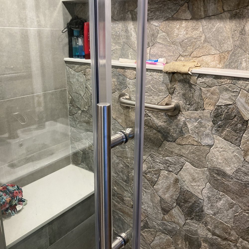 Casile Novelli General Contractor - a glass shower door - General Contractors Near Me Casile Novelli General Contractor - a glass shower door - General Contractors Near Me