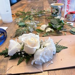 Homemade corsage Homemade corsage