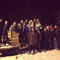 Alpine Dental - Introducing our wonderful team & their spouses during our last Christmas party at Lone Mountain.