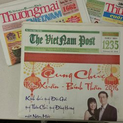 The Vietnam Post - The publisher and their newspapers on display