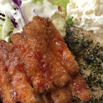 Joe's Grill Express - Katsu on the left and Ahi on the right. Yummm. - American Near Me - Honolulu, Hawaii Joe's Grill Express - Katsu on the left and Ahi on the right. Yummm. - American Near Me - Honolulu, Hawaii