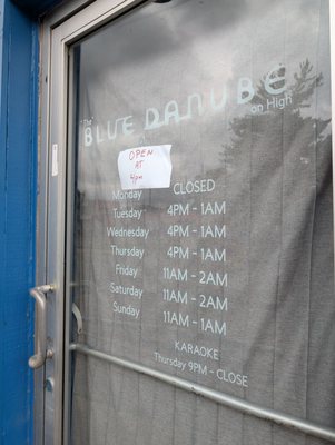 Menu photo 1 The Blue Danube Columbus, OH