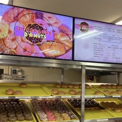 Starhouse Donuts - Menu board inside
