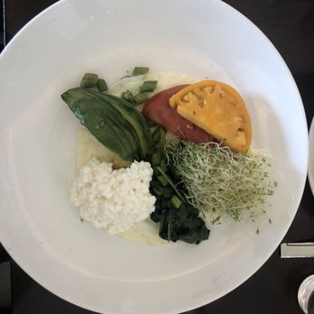 Raya - Fit breakfast. Came with toast (they had gluten free) and choice of fruit juice - Seafood Near Me - Dana Point, California