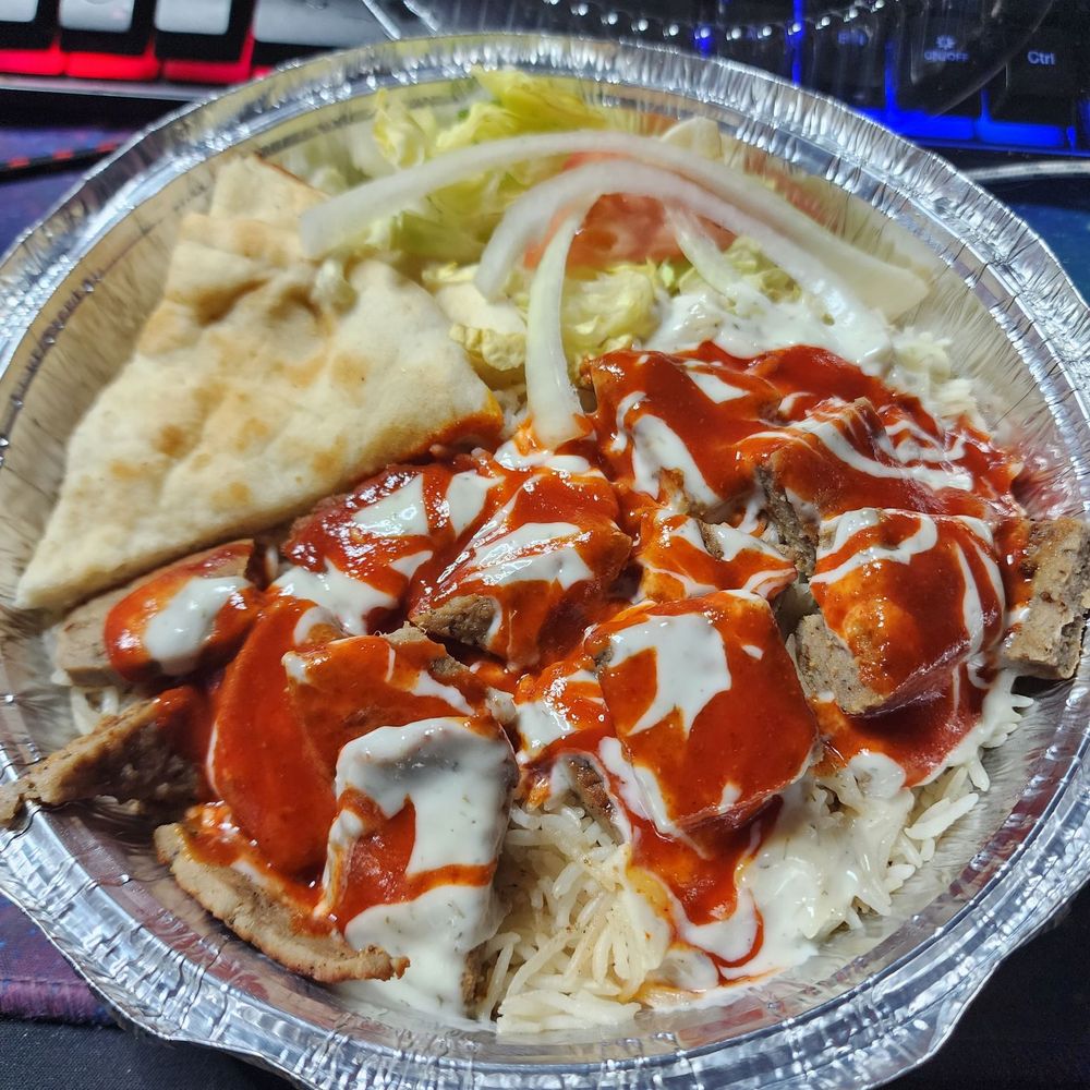 Lamb over rice Lamb over rice