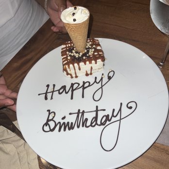 Taboo Cancun - Birthday dessert - Mediterranean Near Me - Cancún, ROO Taboo Cancun - Birthday dessert - Mediterranean Near Me - Cancún, ROO