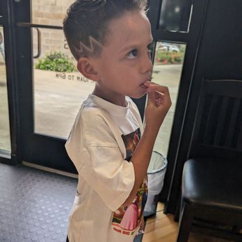 Floyd's 99 Barbershop - Kid's cut by Allie - Hair Salons Near Me - Houston, Texas Floyd's 99 Barbershop - Kid's cut by Allie - Hair Salons Near Me - Houston, Texas