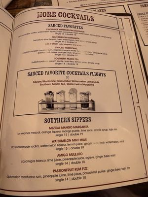 Menu photo 2 Sauced BBQ & Spirits - Orange Orange, CA Menu photo 2 Sauced BBQ & Spirits - Orange Orange, CA
