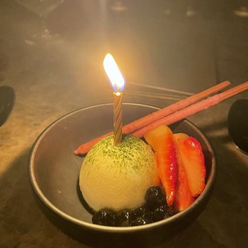 Animae - Birthday dessert - Asian Fusion Near Me - San Diego, California