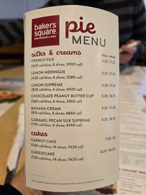 Menu photo 5 Bakers Square Chicago, IL