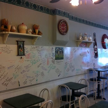 Smack's Deli & Ice Cream - a wall with writing on it - Ice Cream & Frozen Yogurt Near Me - Branson, Missouri Smack's Deli & Ice Cream - a wall with writing on it - Ice Cream & Frozen Yogurt Near Me - Branson, Missouri