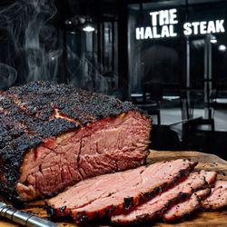 The Halal Steakhouse - Smoked beef brisket prime cut