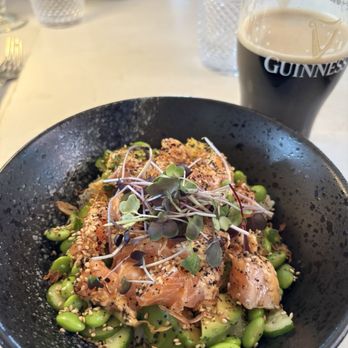 The Foxtail on the Lake - Salmon poke - Seafood Near Me - Des Plaines, Illinois